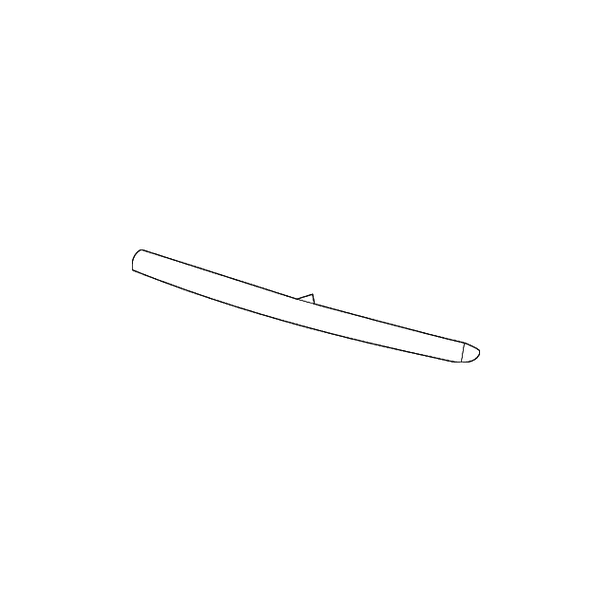 Genuine Honda Bar L Front Grille Molding 71174-T2F-A01 B Genuine Honda Bar L Front Grille Molding 71174-T2F-A01 B